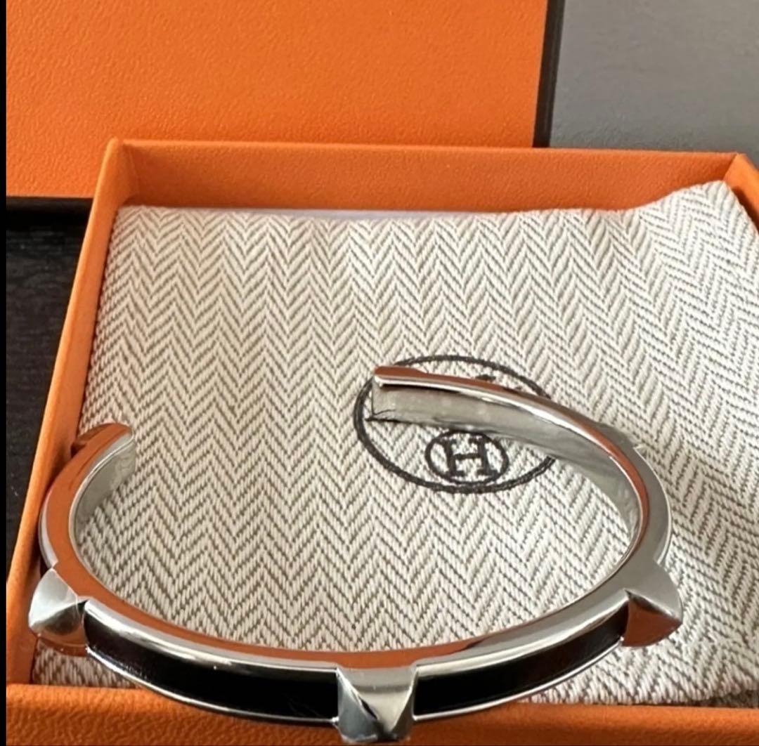 T3激レアHERMES ATHENA エルメス アテナ ブレスレット バングル - メルカリ