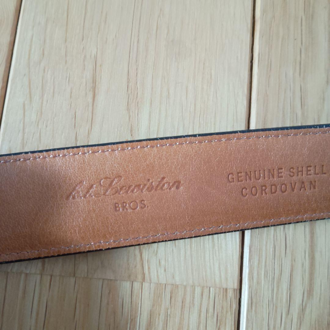 34 85 　コードバン　茶　k.t.lewiston バーニーズニューヨーク