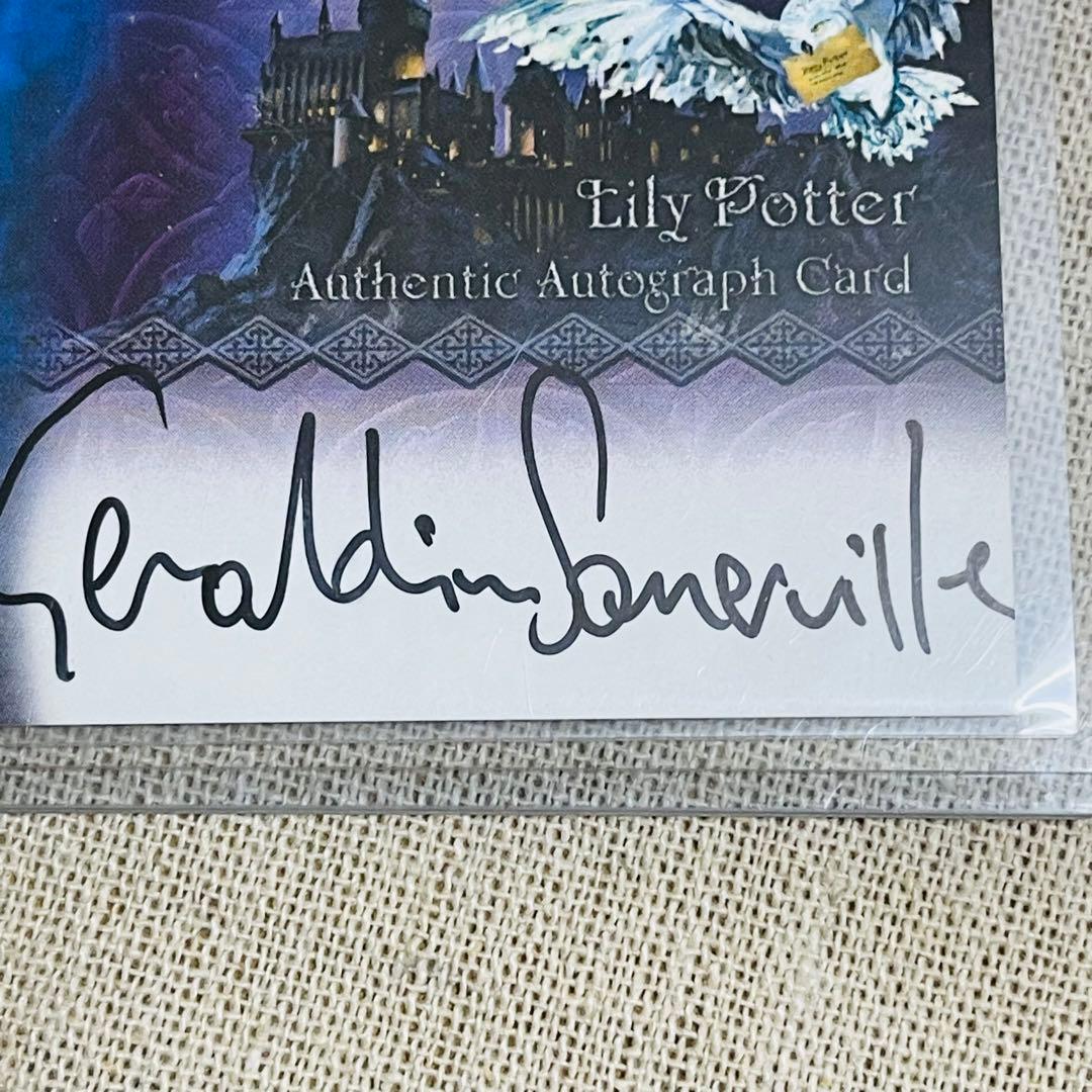 ハリーポッターと賢者の石 リリー・ポッター サインカード - メルカリ
