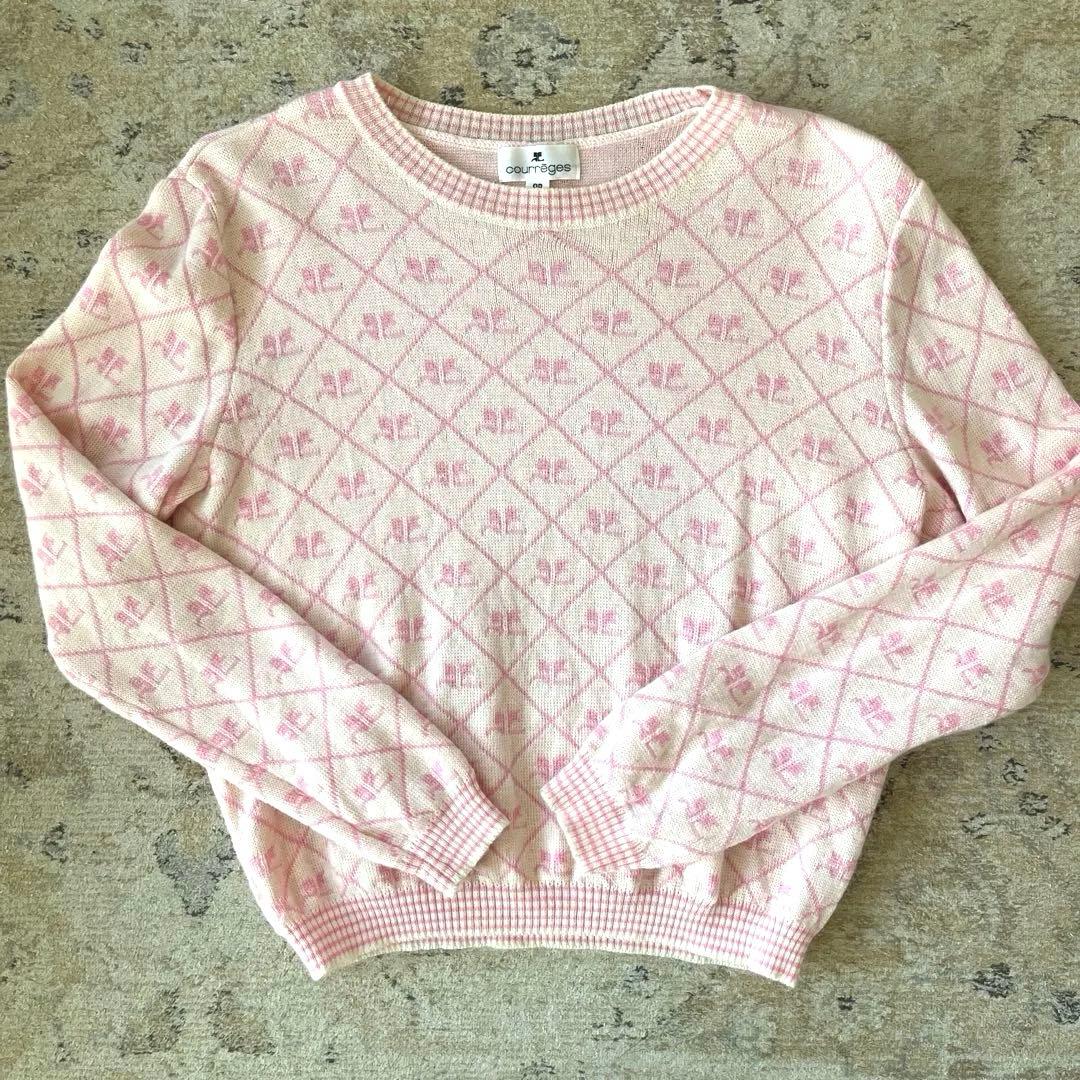 専用 courreges ニット・セーター ワンポイント Courreges(クレージュ) ニット・セーター(レディース