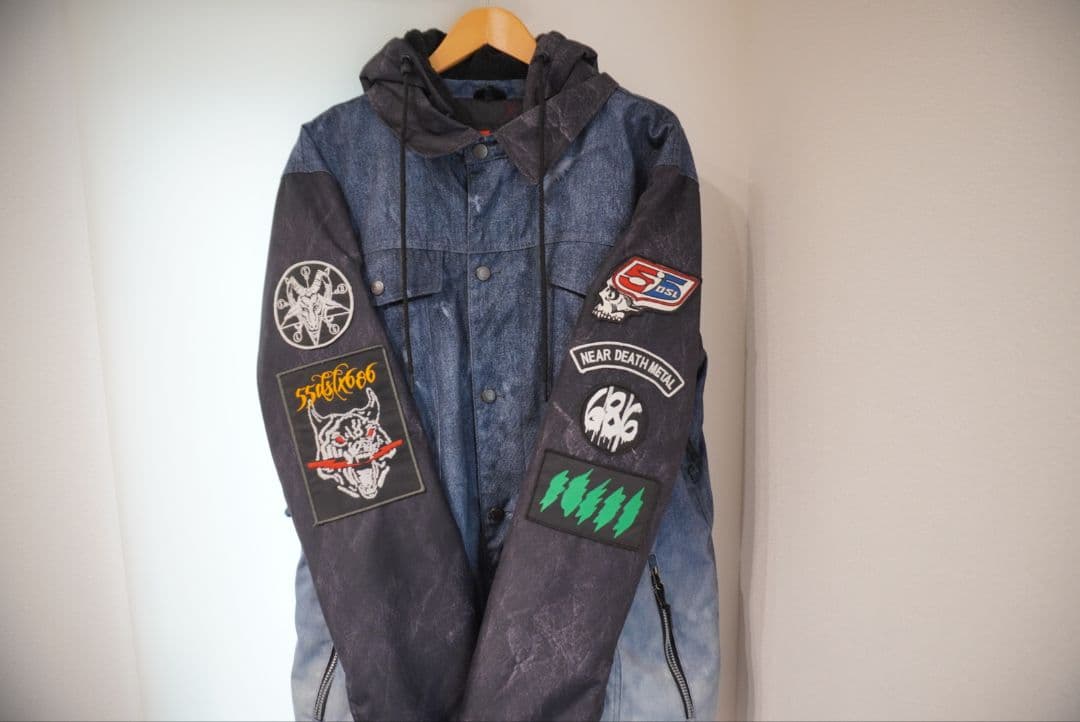 686×diesel スノーボードウェア 55DSL　XL 686×diesel スノーボードウェア 55DSL ジャケット - メルカリ