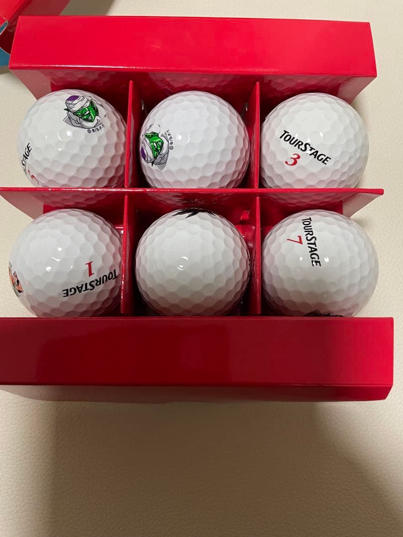 ドラゴンボール ゴルフボール 6個セット TourStage - メルカリ