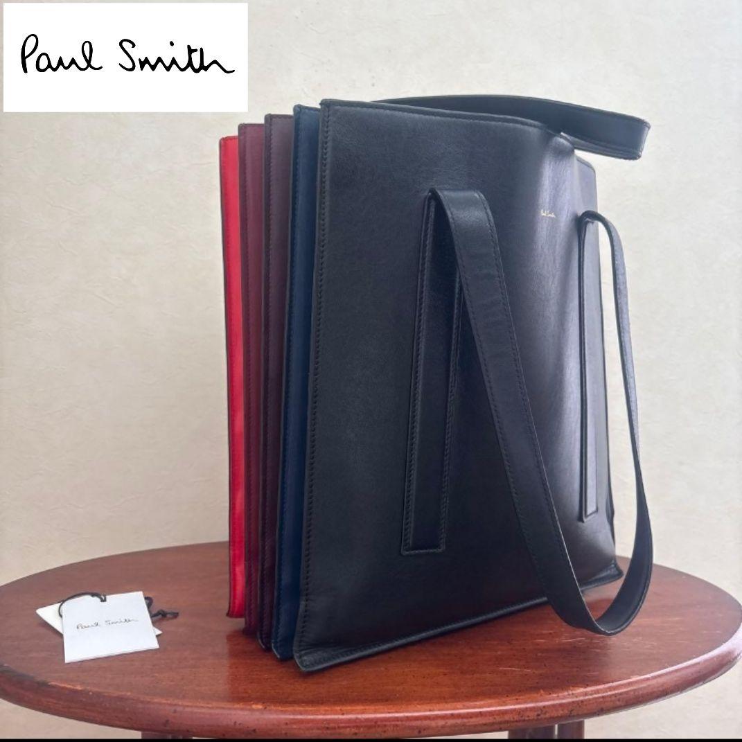 美品！ Paul Smith(ポールスミス） コンサティーナ トートバッグ コンサティーナキャンバス トートバッグ（グリーン） ｜ポール・スミス