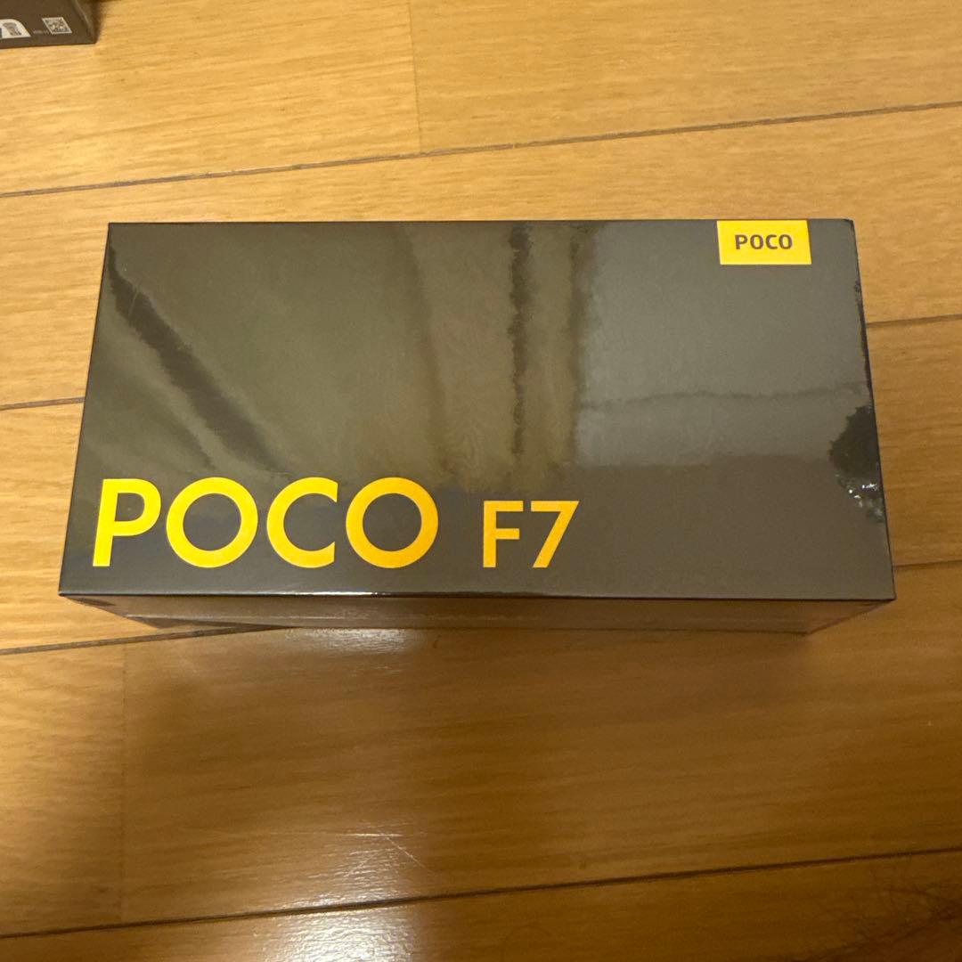 POCO F7 銀色 12GB RAM 512GB ROM SIMフリー】POCO F7 Pro 12GB+512GB シルバー MZB0JVNJP Xiaomi