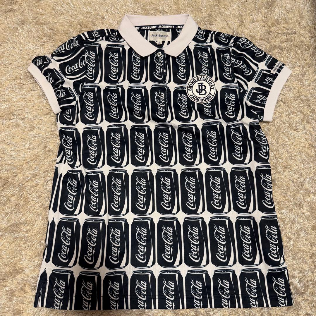 Jack Bunny!! Coca-Cola柄 ポロシャツ サイズ2 - メルカリ