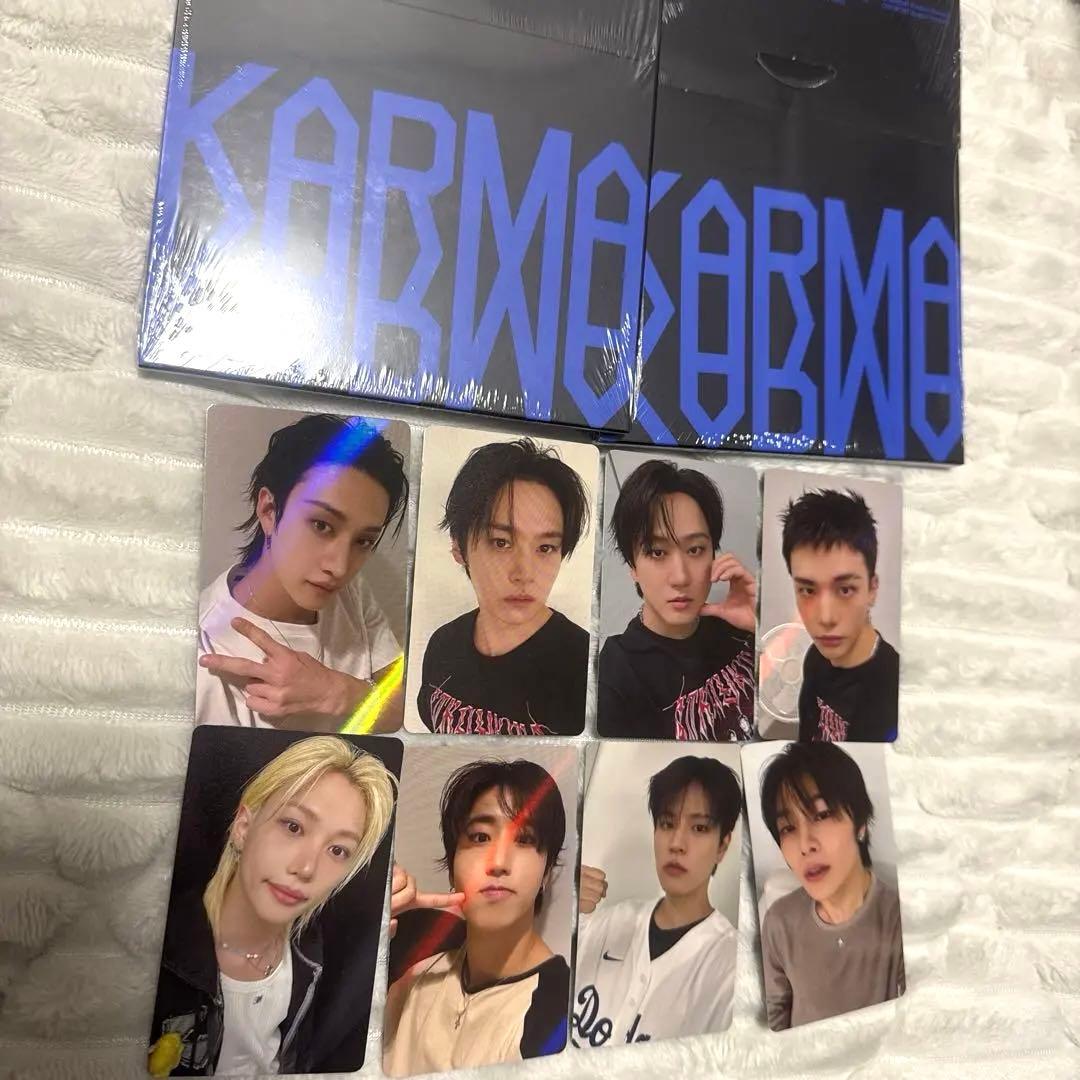 straykids KARMA 未開封 トレカ8枚付き - メルカリ