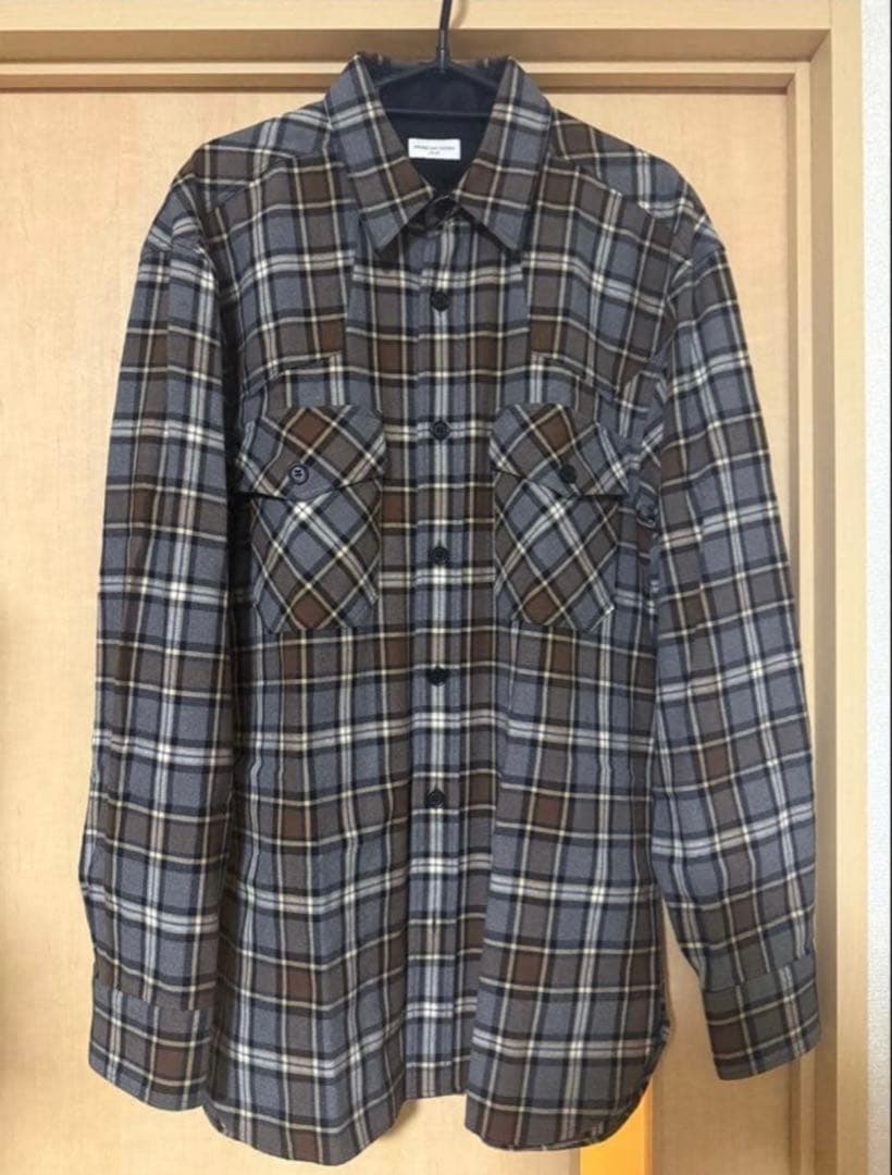 DRIES VAN NOTEN 20-21AW チェックシャツ - メルカリ
