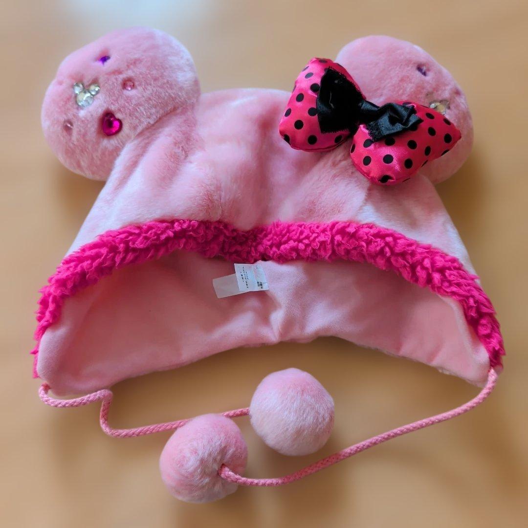 ミニーちゃん ファンキャップ ピンク ディズニー ミニーちゃん ファンキャップ ヒョウ柄 ピンク - メルカリ