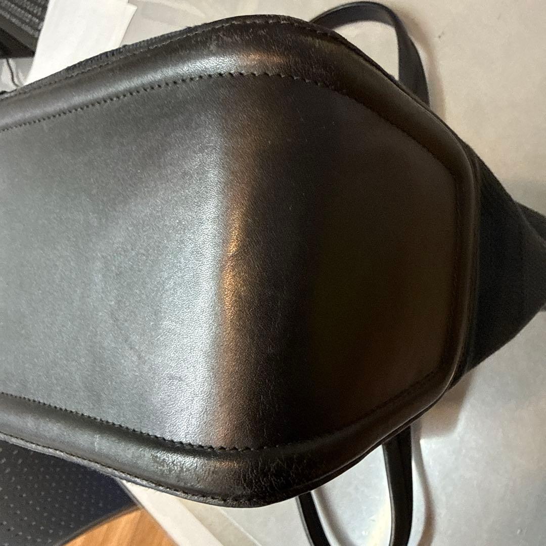 バリー メンズキャンパスxレザー トートバッグ ブラック系カラー