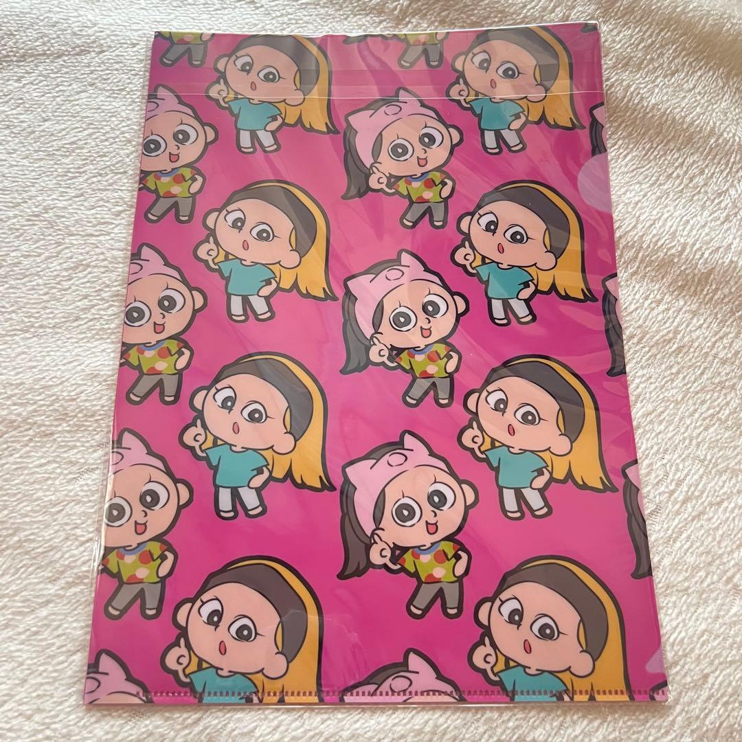 平成フラミンゴ ポケットくじ クリアファイル おこりんぼはどこ 平フラ