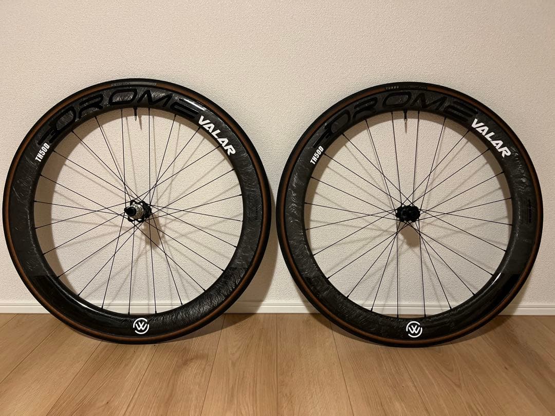 OROME VALAR TH50D-L カーボン ディスク ホイールセット E101449812