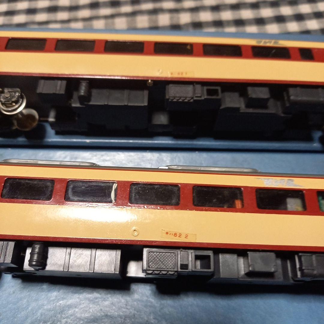 鉄道模型HOゲージ キハ82 1M カツミ模型店製品　塗装済キット組2両元箱有