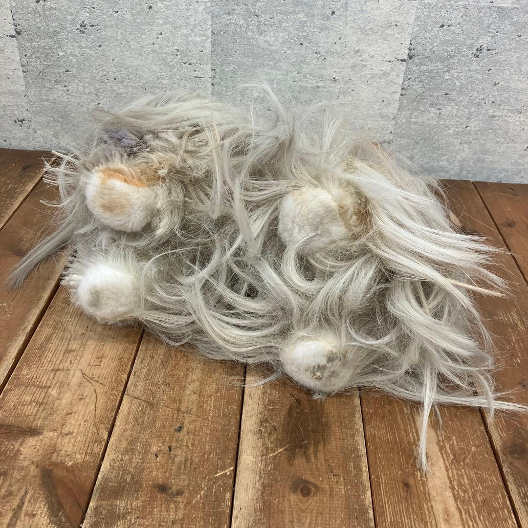 昭和レトロ マルチーズ 犬 dog リアル ぬいぐるみ 人形 インテリア