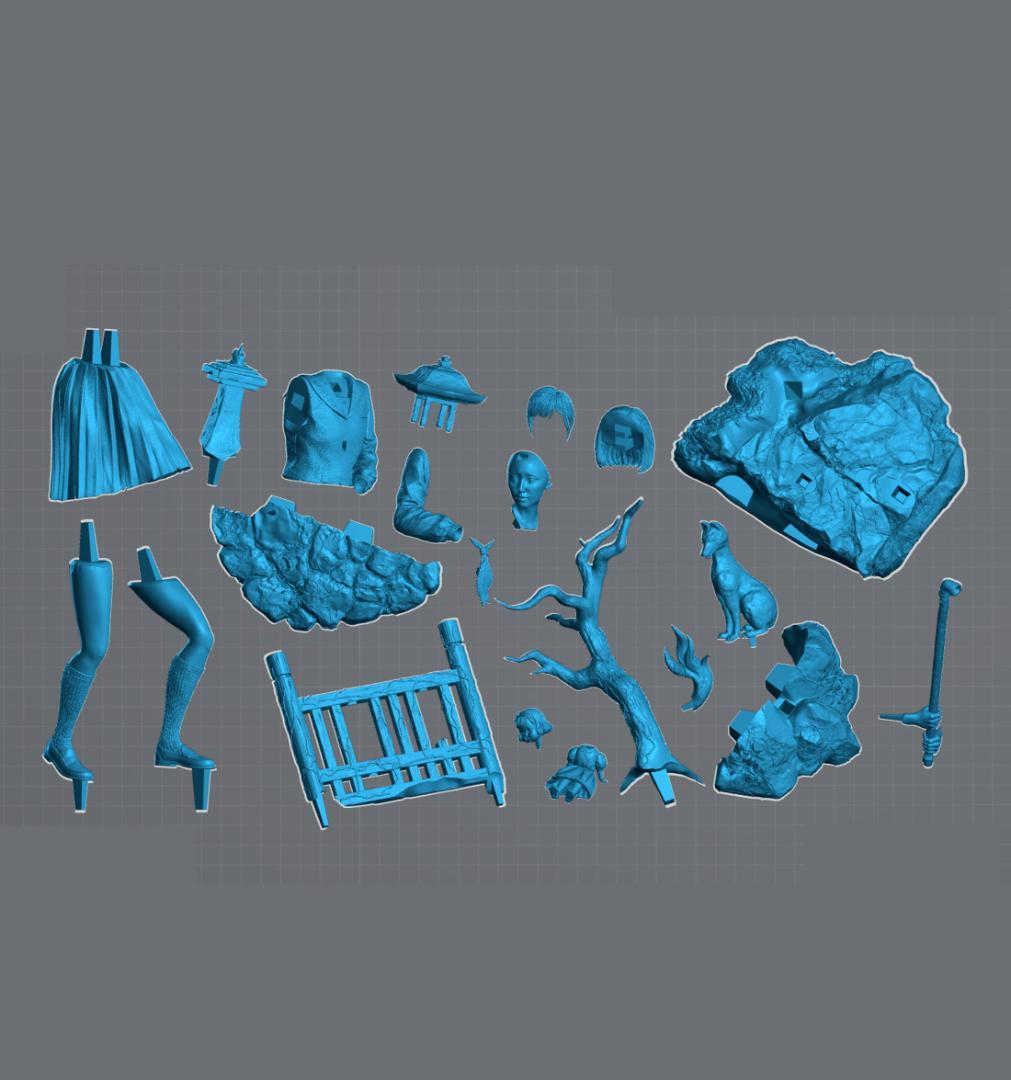 1/7 未塗装 未組立 フィギュア ガレージキット サイレントヒルf 深水