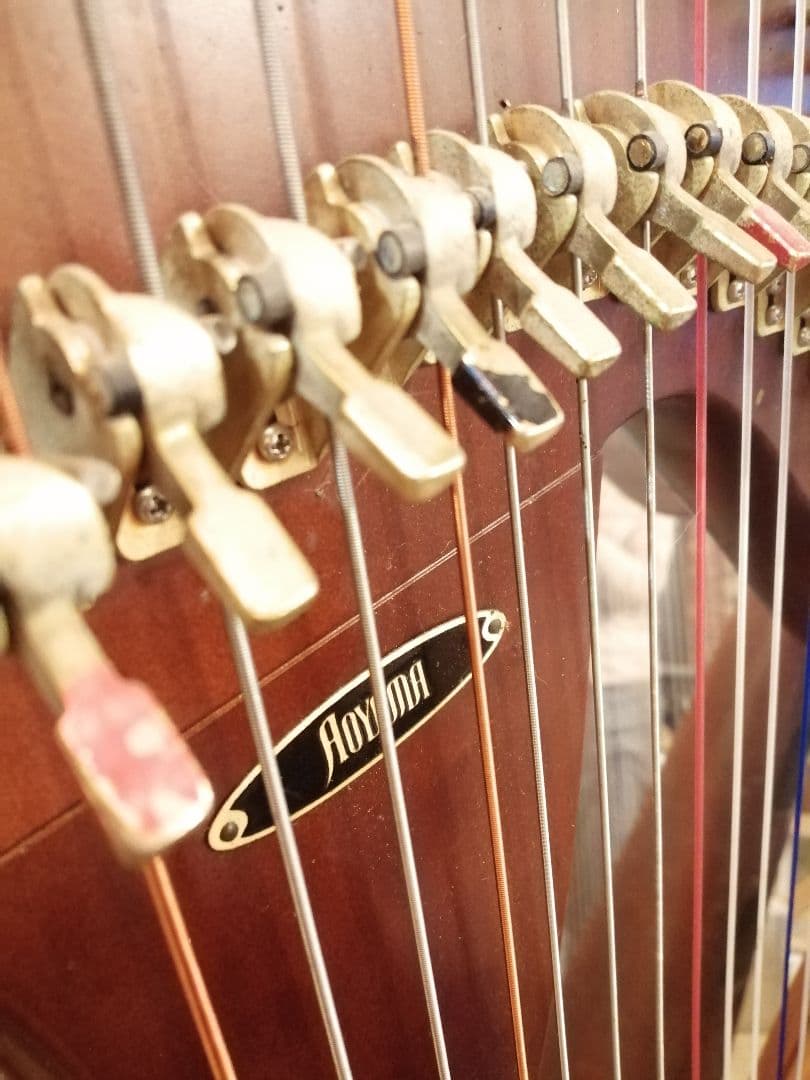 Aoyama ハープ 本体 34弦 傷多数 - メルカリ