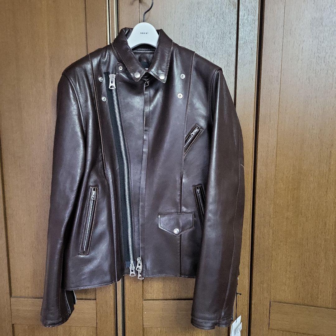 sacai 25AW レザージャケットサカイレザージャケット - メルカリ