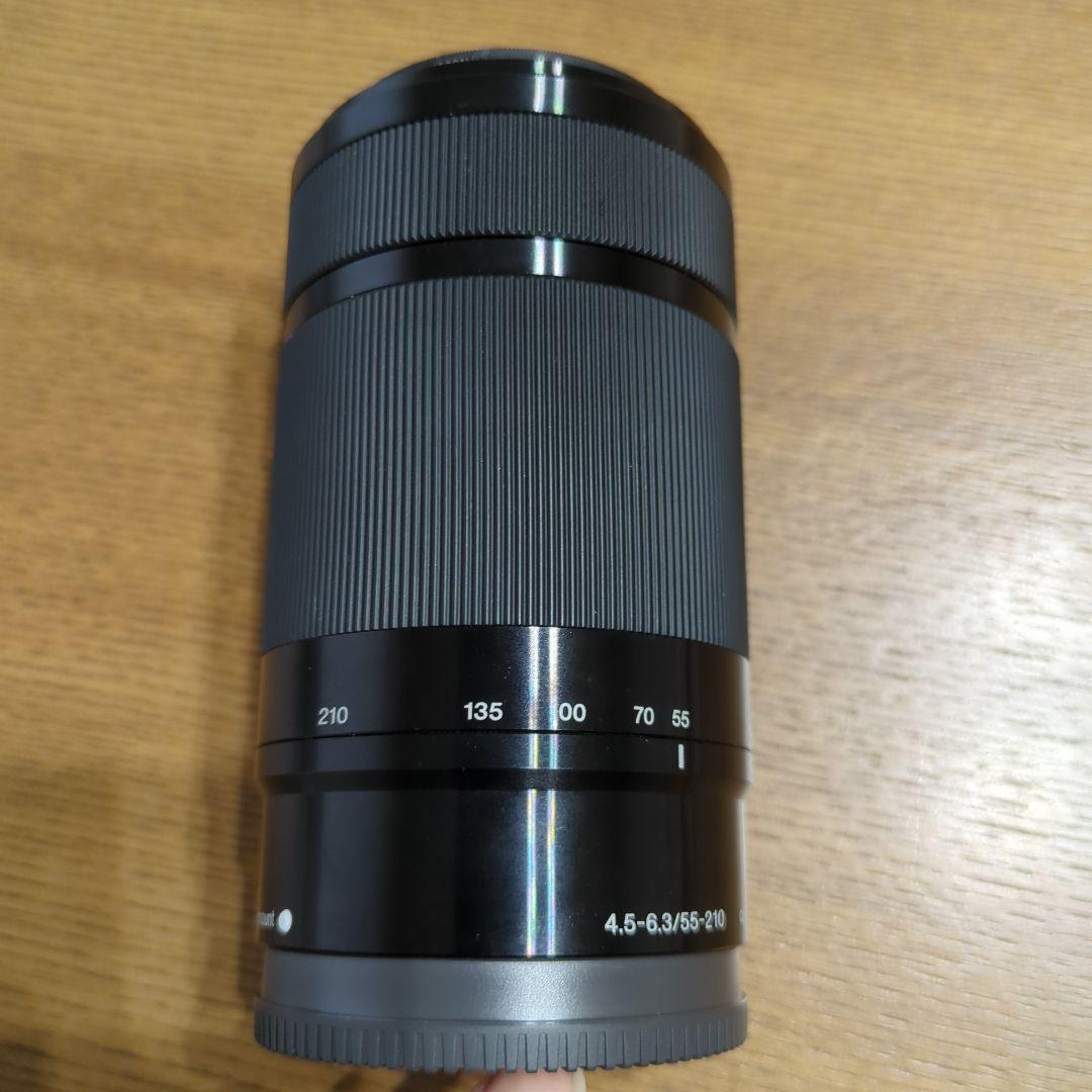 SONY E 55-210mm F4.5-6.3 OSSレンズ　ソニー　望遠
