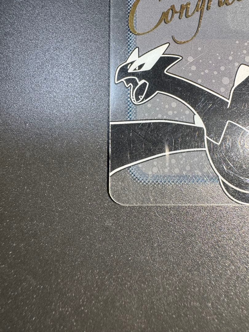 【非売品】ポケモンセンター ホウオウ＆ルギア 殿堂入りおめでとう!プレートカード