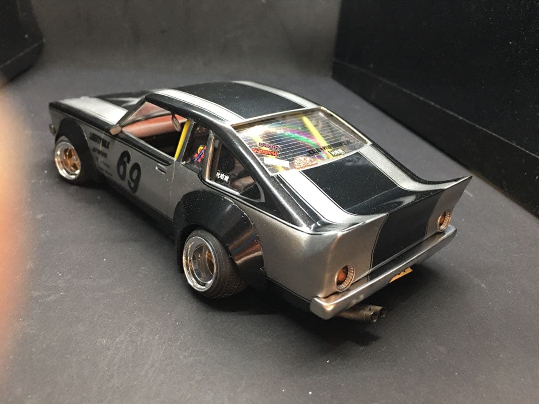 旧車プラモデル完成品コスモAPアオシマ