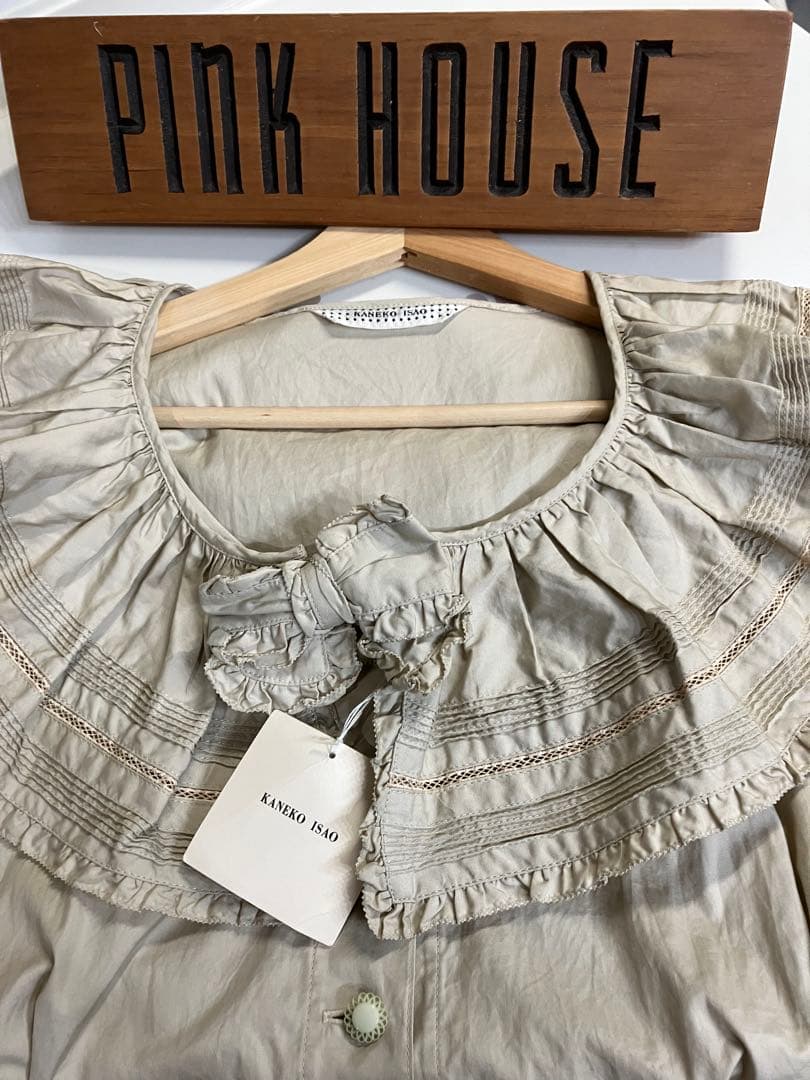 カネコイサオ　ノースリーブブラウス　新品 楽天市場】カネコイサオ（シャツ・ブラウス｜トップス）：レディース