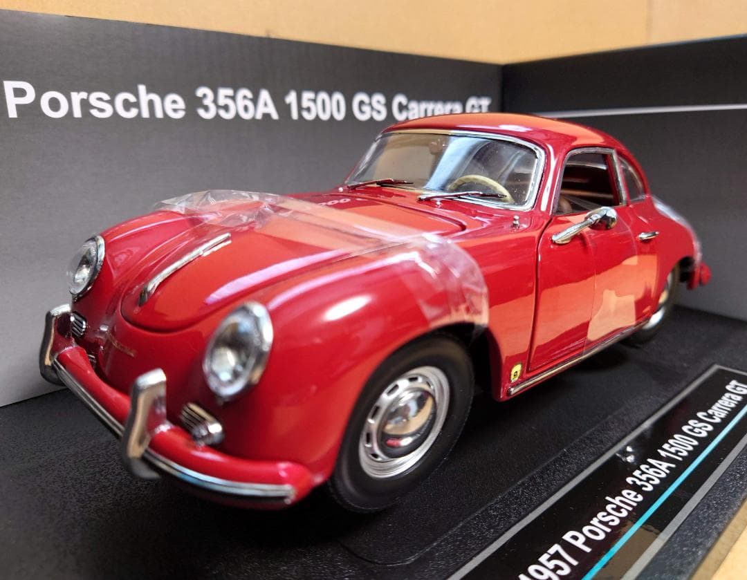 1/18 ポルシェ356A 1500GSカレラGT 1957レッド サンスター製 SunStar/サンスター ポルシェ 356A 1500 GS カレラ GT 1957 ポリアンサ