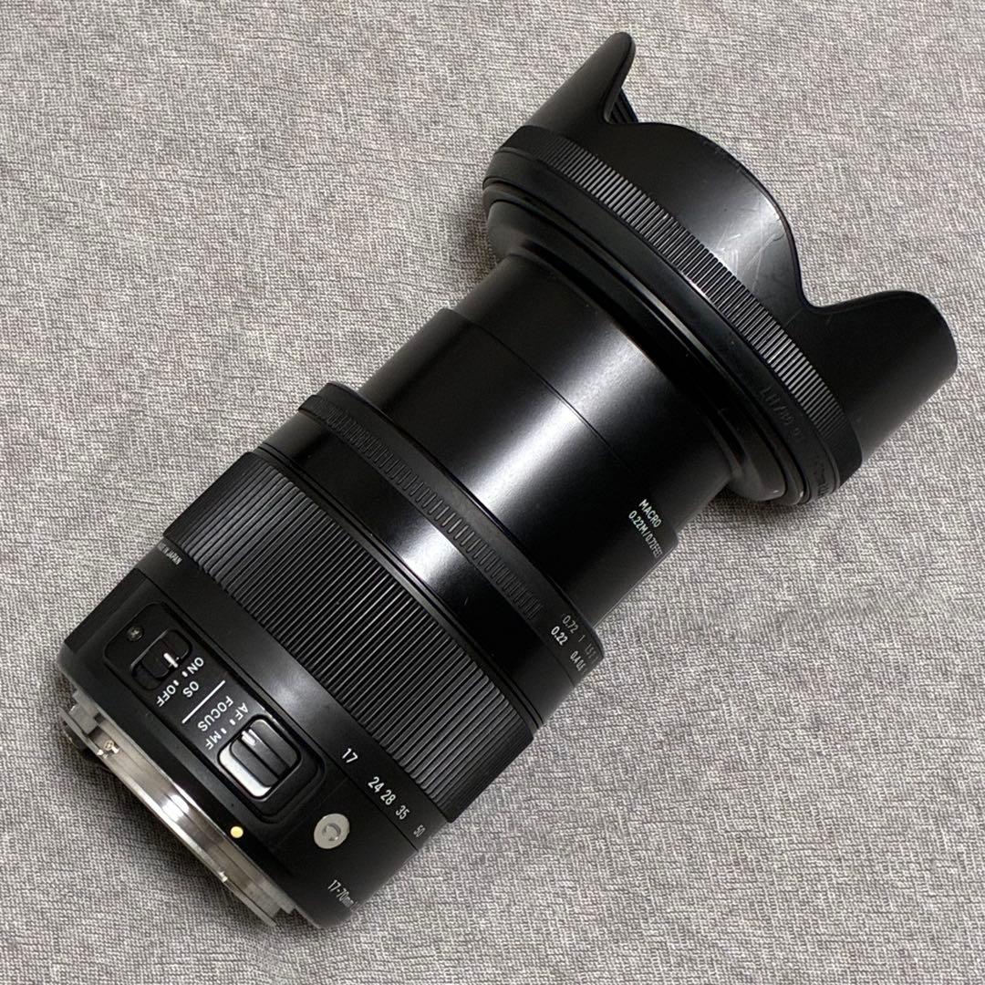 ⭐️動作品⭐️シグマ SIGMA 17-70mm F/2.8-4 DC canon用