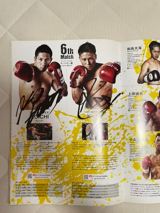 武尊 サイン入りパンフレット FROM JAPAN様専用 - メルカリ