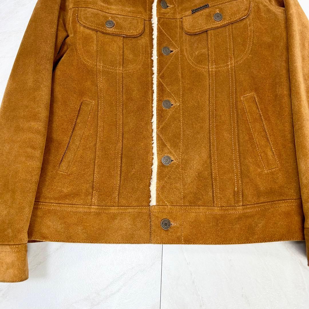 美品 ヒステリックグラマー スエード レザー ボア トラッカー