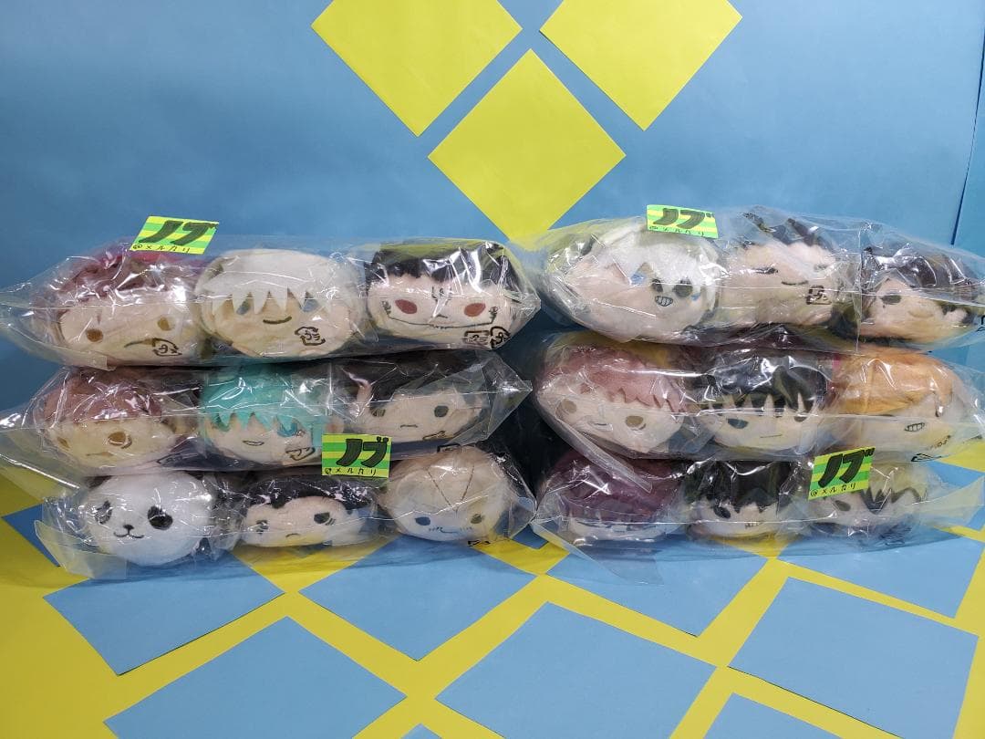 芥見下々 呪術廻戦展 のるキャラマスコット 3体セット 全18種 コンプリート①