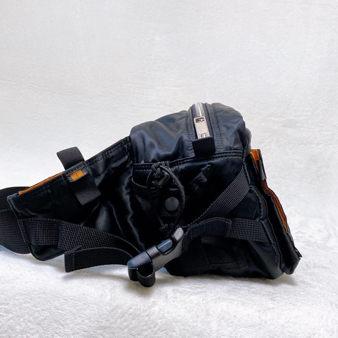 希少 HEAD PORTER ヘッドポーター ウエストバッグ タンカー ブラック