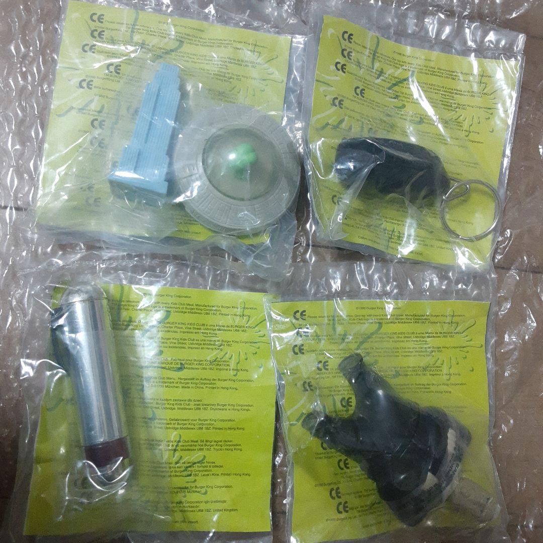 レトロ　ヴィンテージ　メン・イン・ブラック　バーガーキング　ミールトイ　セット