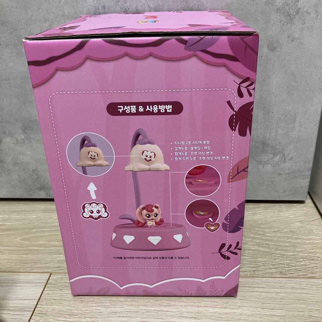 キャッチ！ティニピン　韓国限定　日本未発売　캐치티니핑　ハチュピン　デスクライト