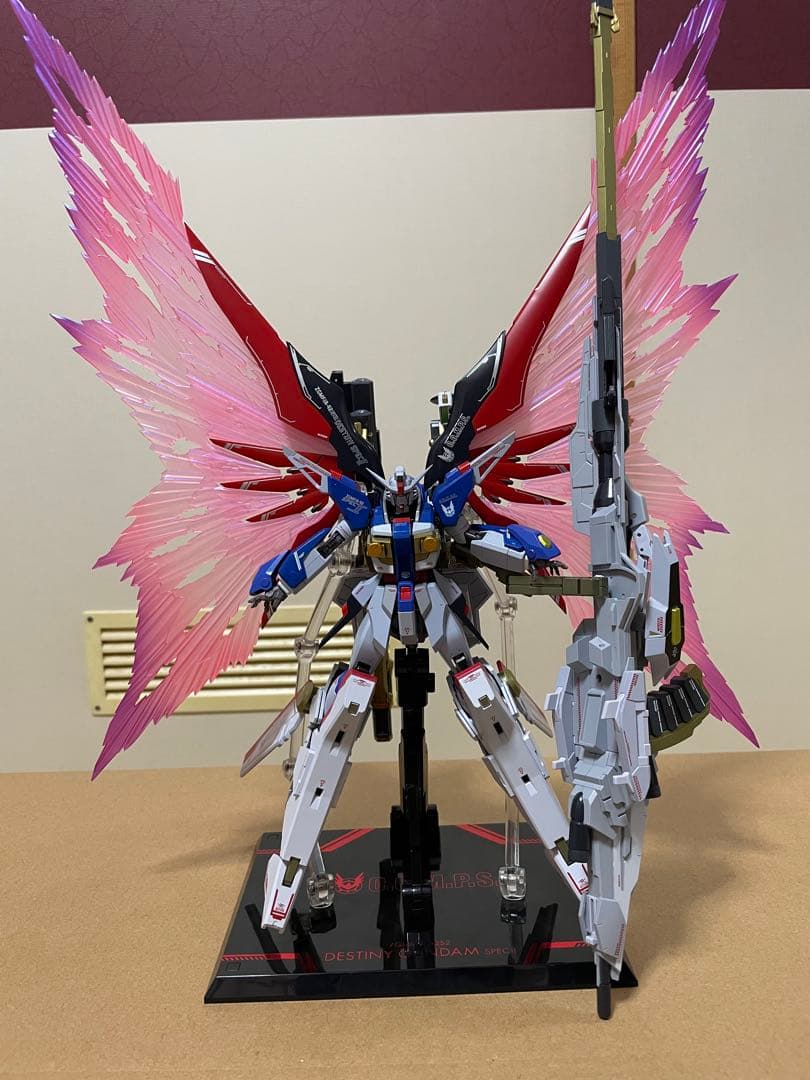 メタルロボット魂〜デスティニーガンダムSPEC2、ゼウスシルエット、光