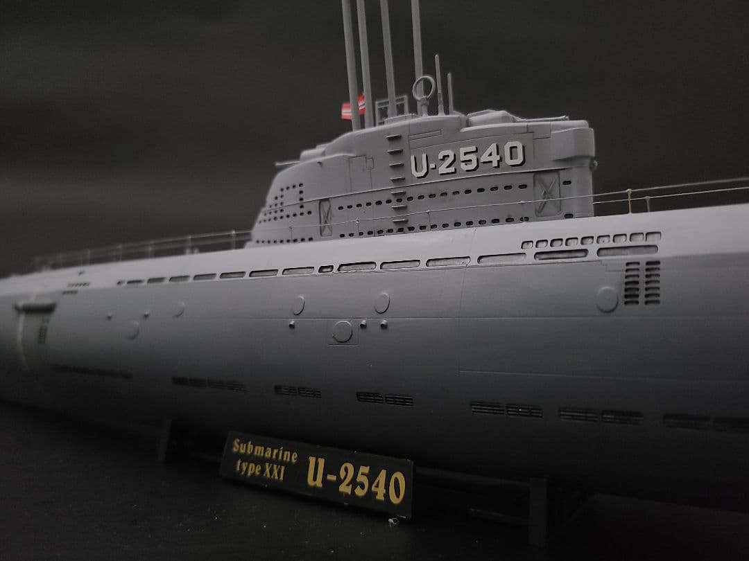 Uボート XXI型 U2540 LED仕様 完成品