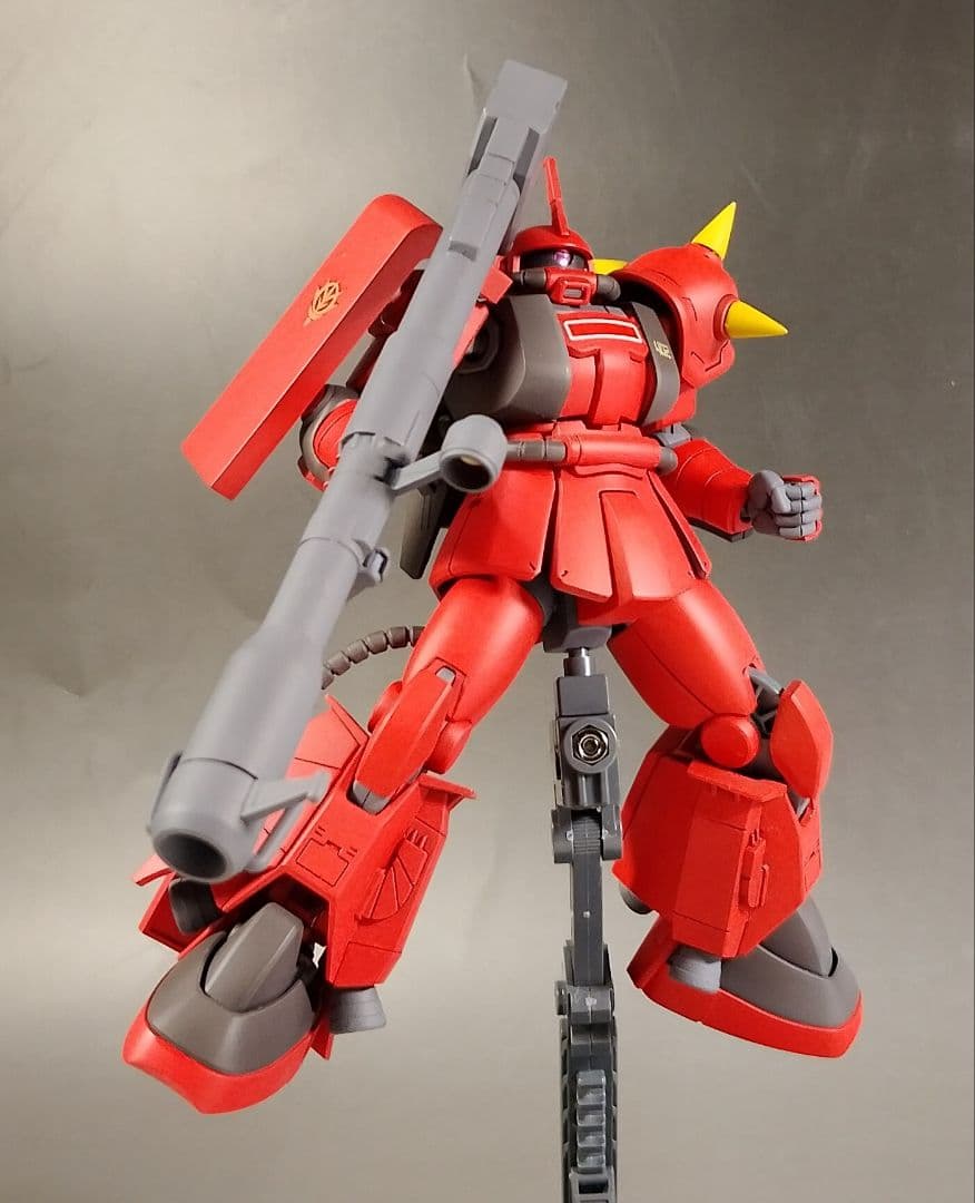 HG HGUC 1/144 ジョニー・ライデン専用ザク 改修 全塗装 完成品