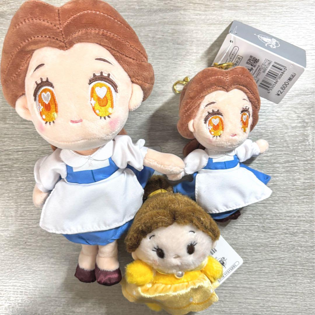 美女と野獣 Tiny ぬいぐるみ ぬいぐるみキーホルダー ベル