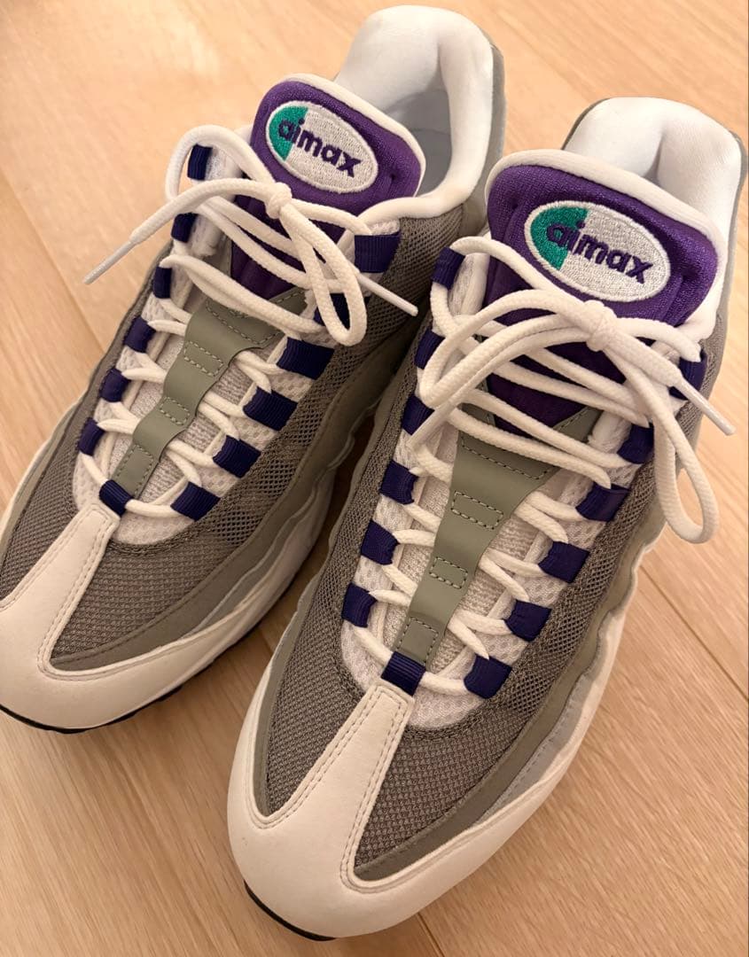 NIKE WMNS エアマックス95 BIG BUBBLE \"Grape\"