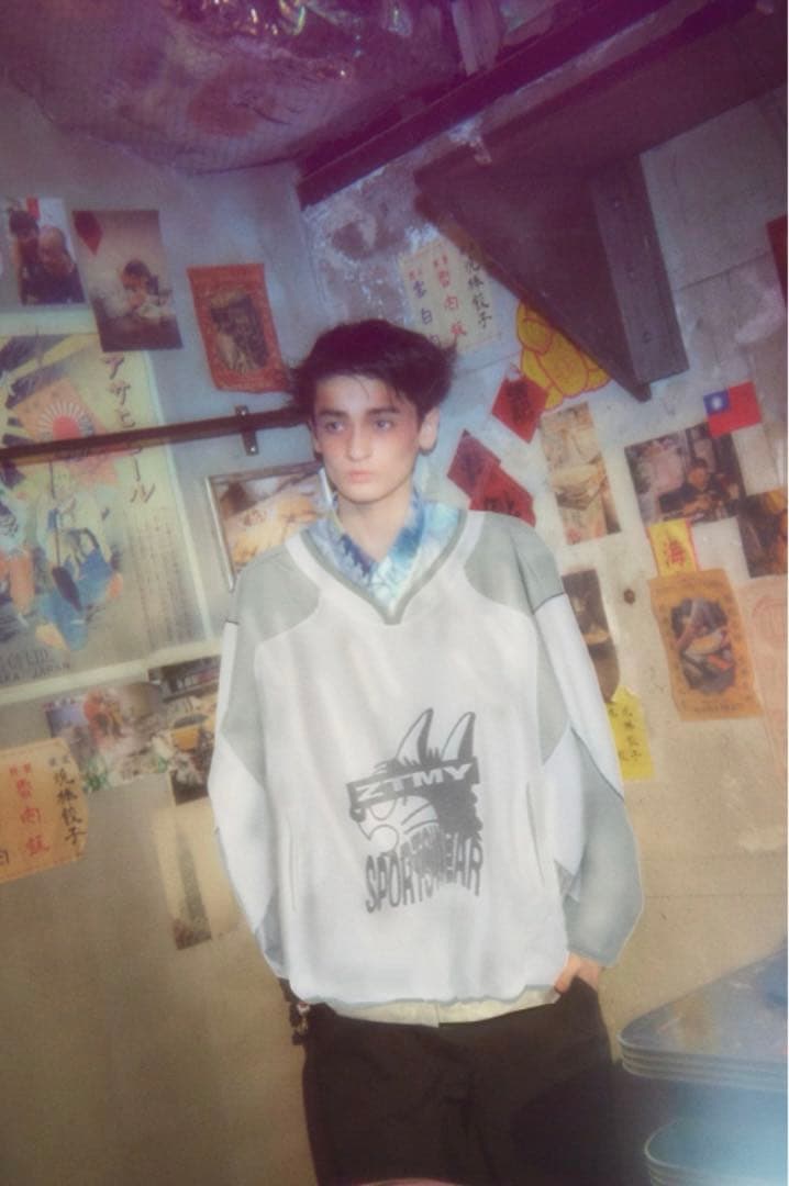 ずっと真夜中で良いのに　コラボ　ロンT ZTMY×BODYSONG.(Gray)