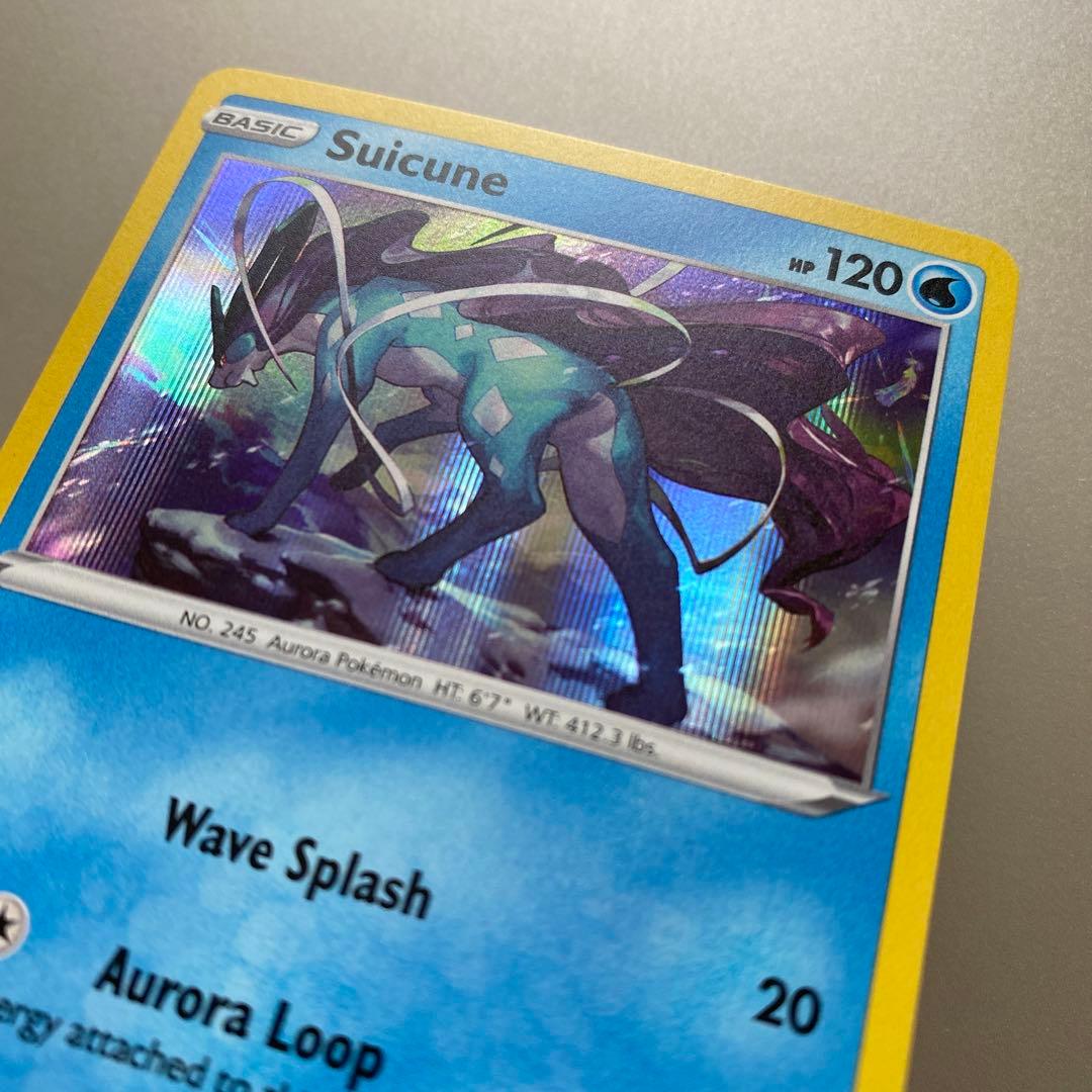 スイクン 英語版ポケモンカード キラ - メルカリ