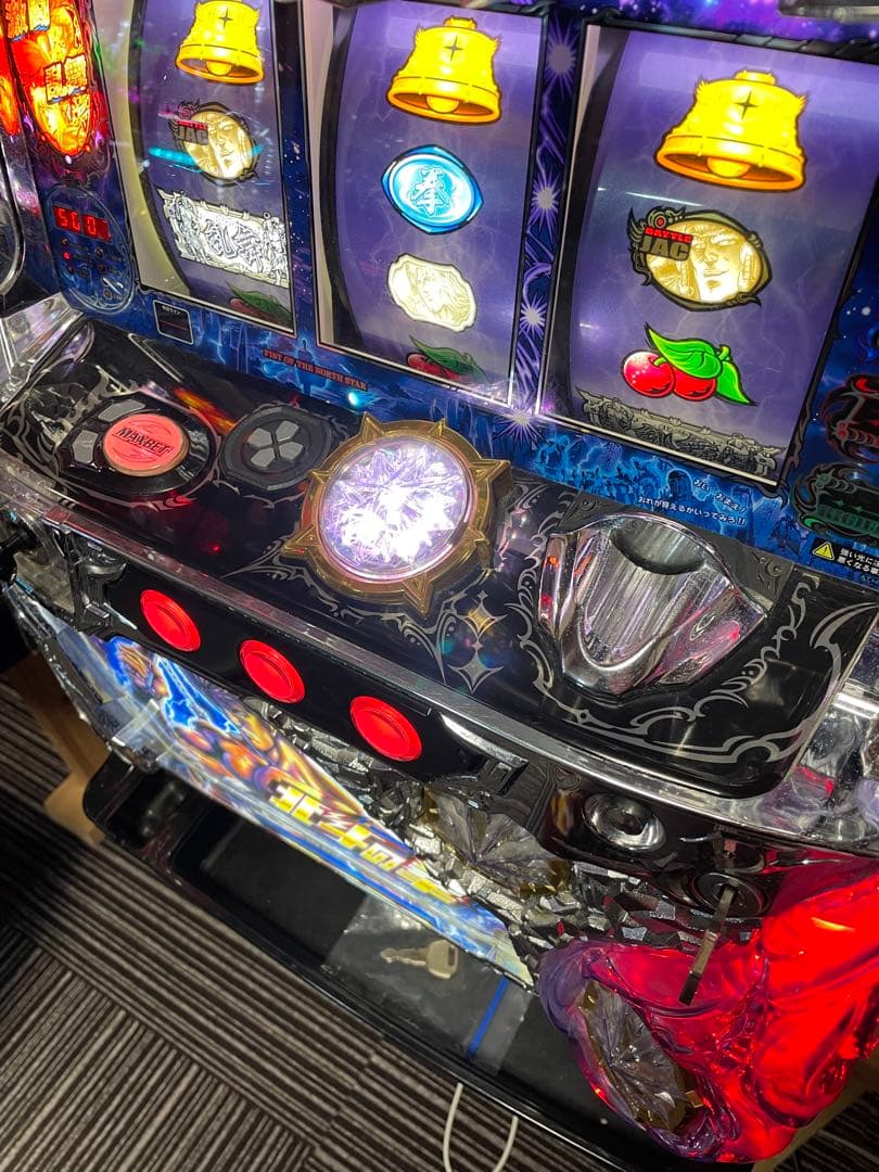 【引き取り歓迎】パチスロ 実機 北斗の拳 強敵