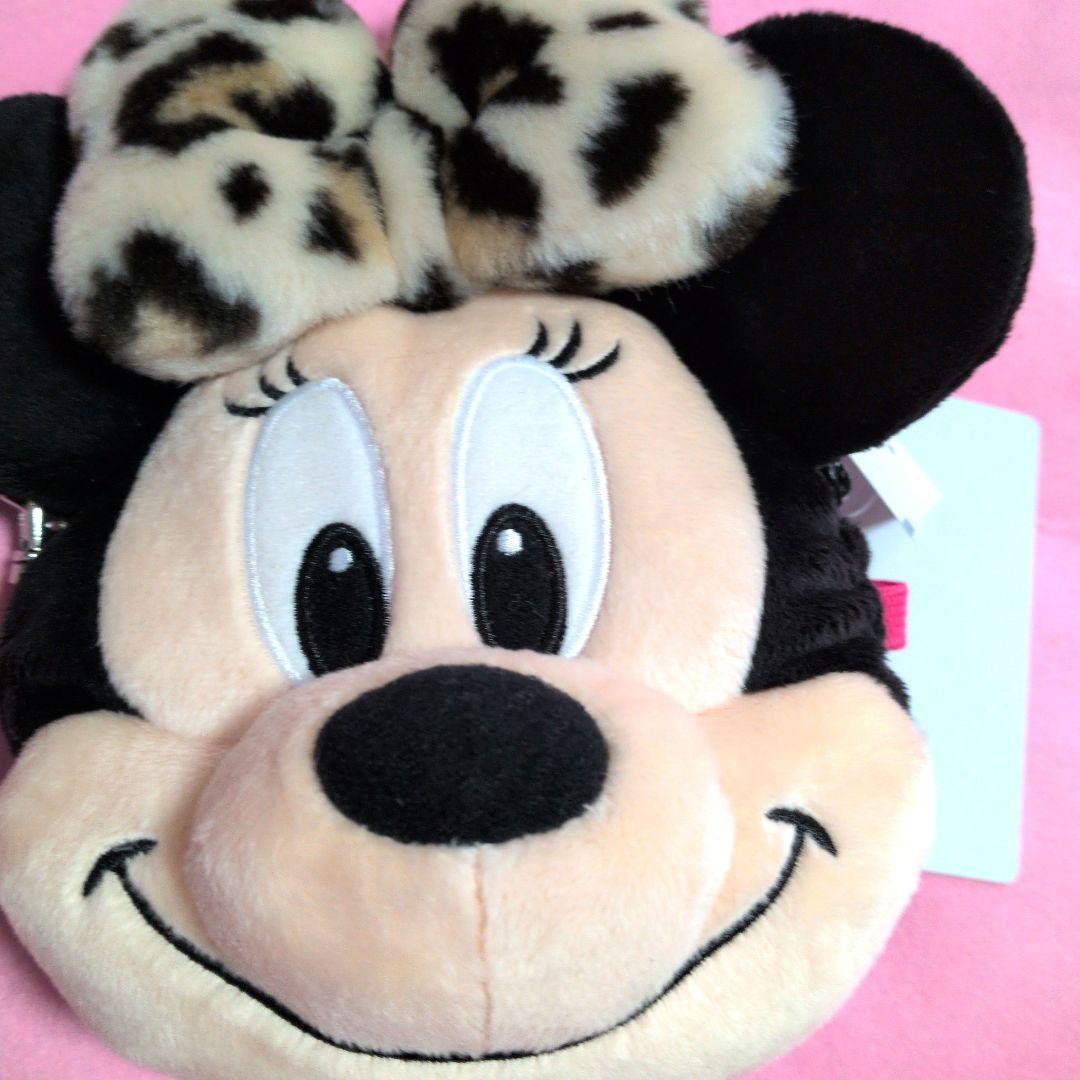 東京ディズニーリゾート 新品タグ付 ヒョウ柄 ミニー ショルダーバッグ