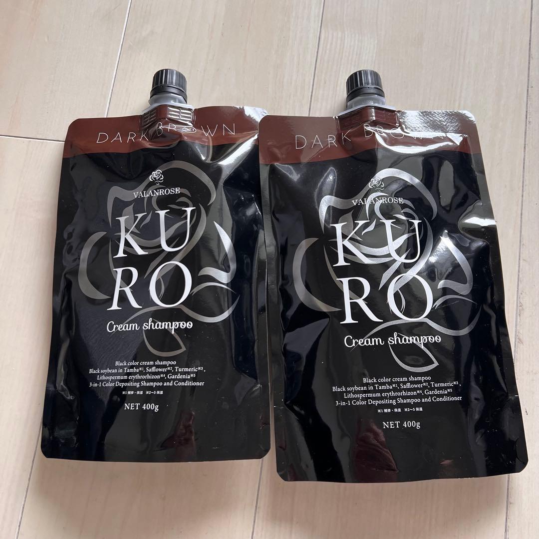 バランローズ KURO クリームシャンプー ダークブラウン 2個セット 楽天市場】【LINEお友だち追加で500円クーポン】2個セット KURO