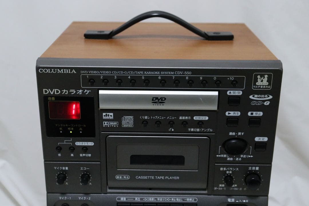 DENON デノン COLUMBIA コロムビア DVDカラオケ CDV-550 - メルカリ