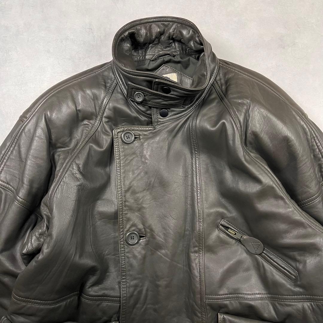 HAI SPORTING GEAR レザージャケット イッセイミヤケ - メルカリ