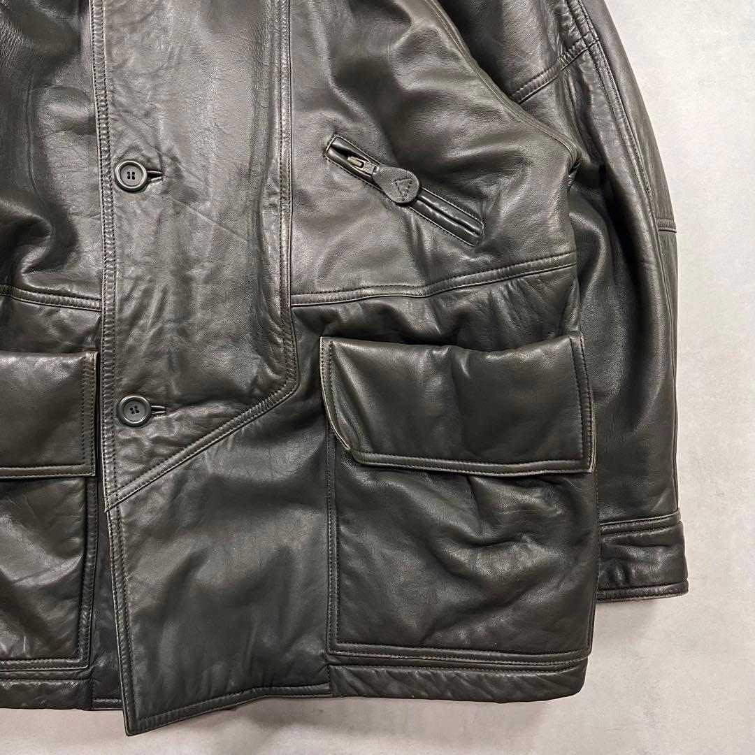 HAI SPORTING GEAR レザージャケット イッセイミヤケ - メルカリ