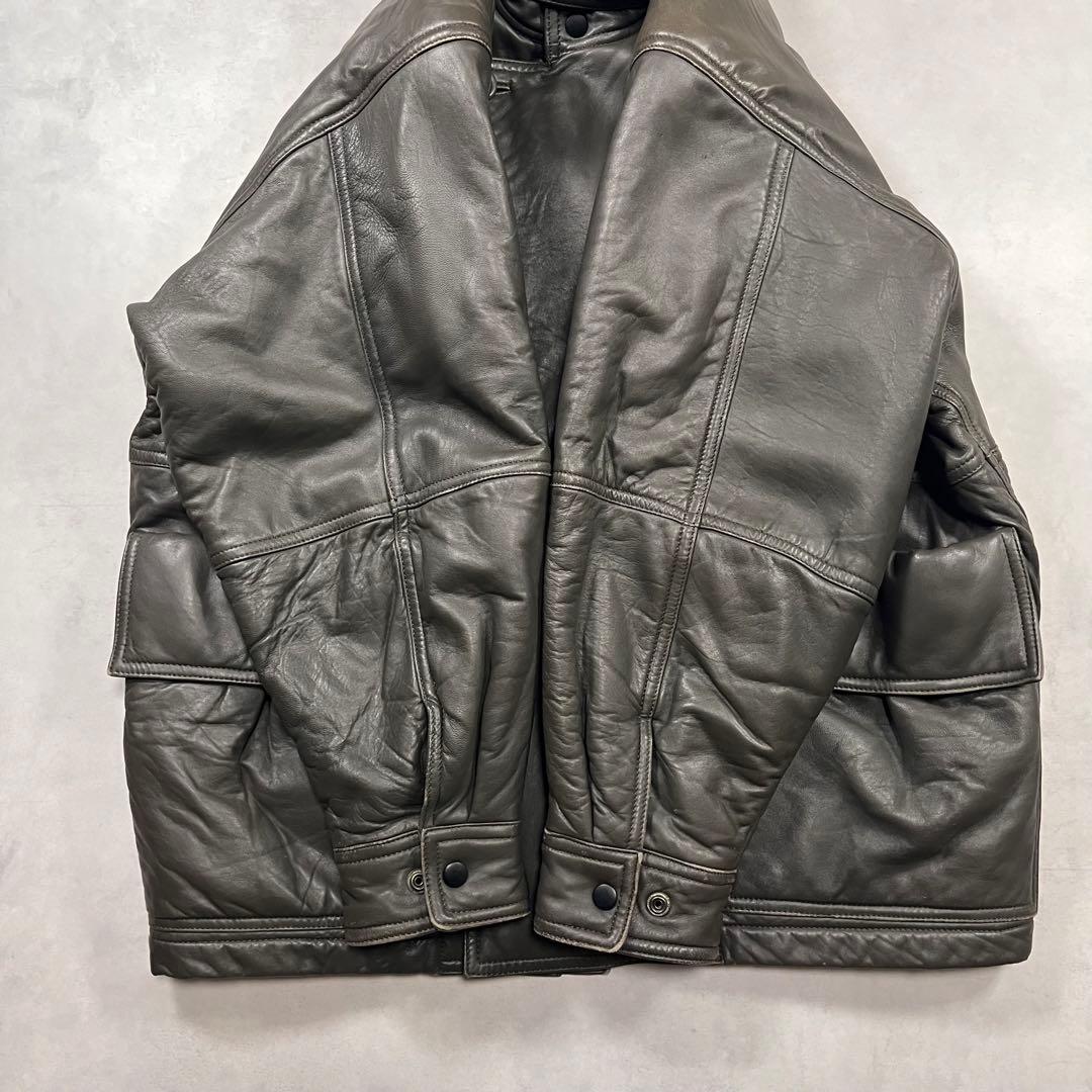 HAI SPORTING GEAR レザージャケット イッセイミヤケ - メルカリ