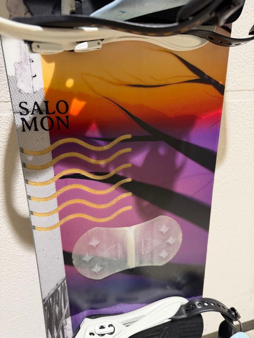 美品】SALOMONサロモンスノーボード LOTUS LTD 135セット