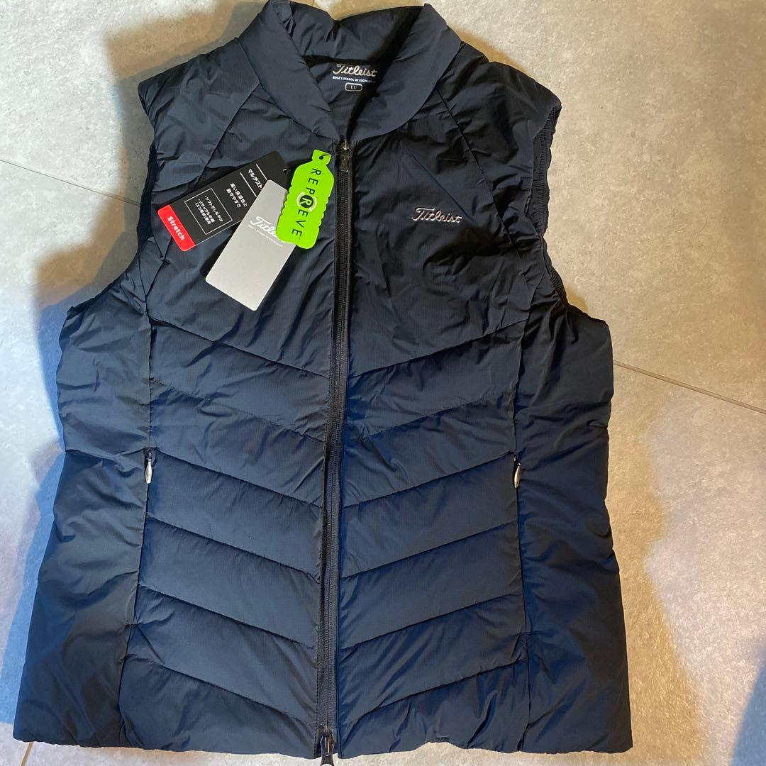 タイトリスト ダウンベスト BK - メルカリ