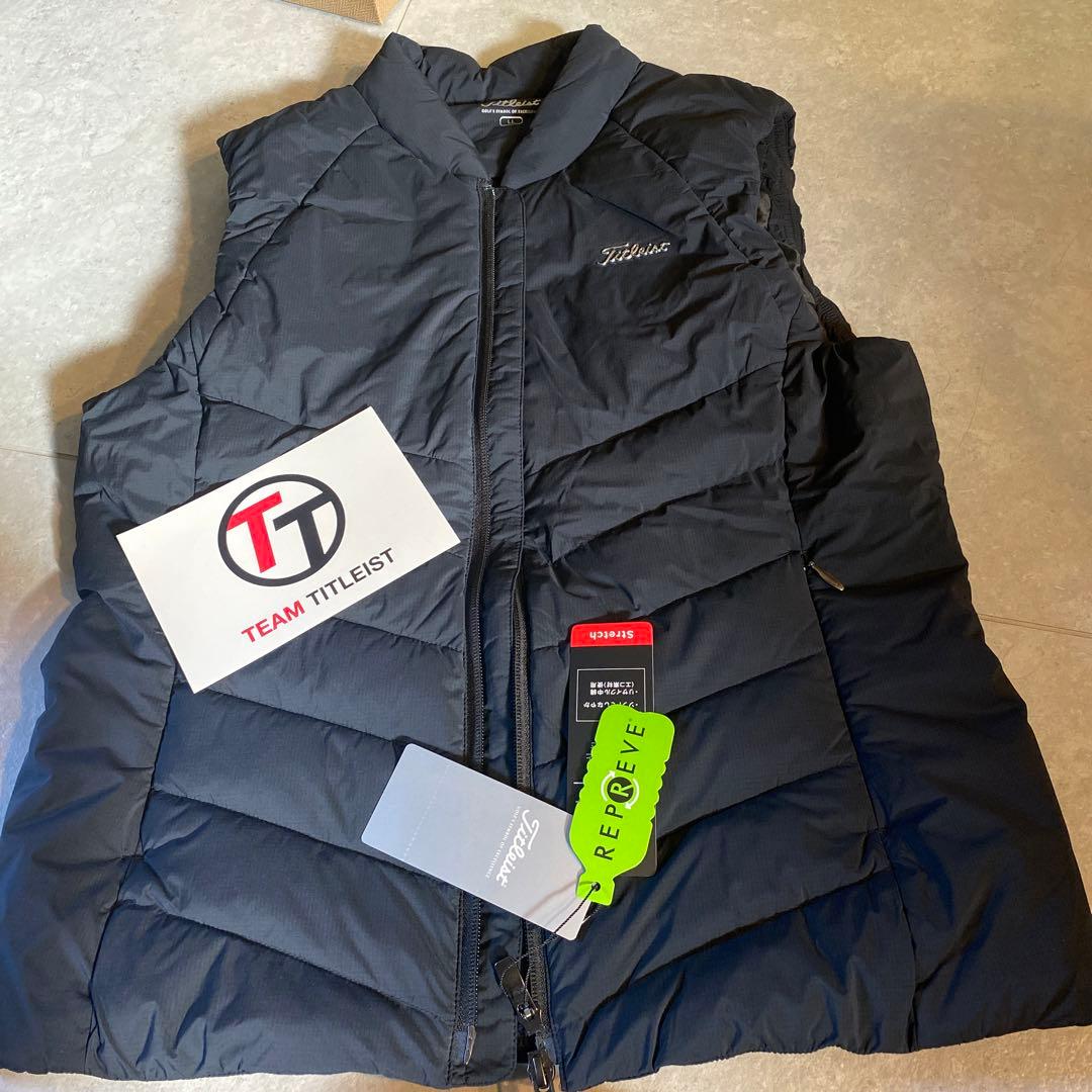 タイトリスト ダウンベスト BK - メルカリ