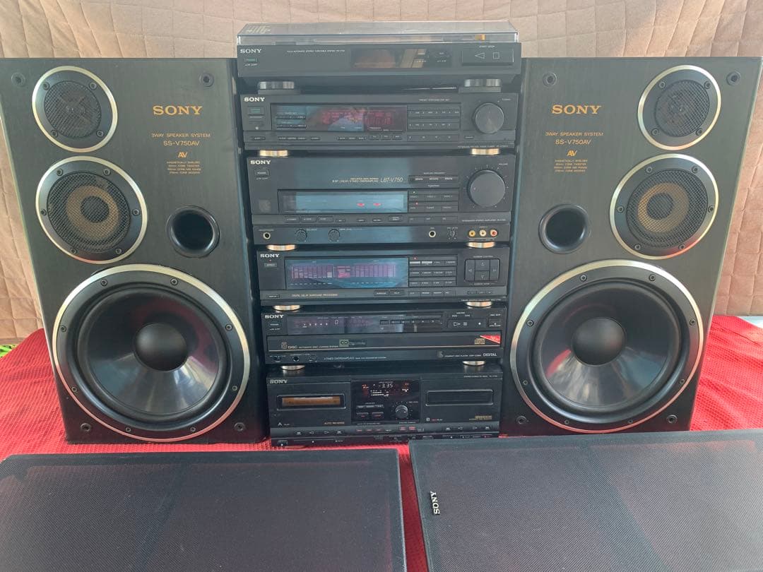 SONY Liberty LTB-V750コンポ5CD チェンジャー中古動作品 - メルカリ